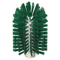 3 7/8 in W Tube and Pipe Brush, Medium, Not Applicable L Handle, 6 in L Brush, Green