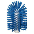 3 7/8 in W Tube and Pipe Brush, Medium, Not Applicable L Handle, 6 in L Brush, Blue