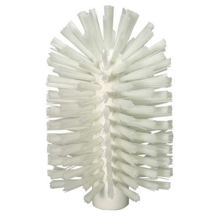 3 7/8 in W Tube and Pipe Brush, Medium, Not Applicable L Handle, 6 in L Brush, White