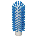 2" W Tube and Pipe Brush, Stiff, Not Applicable L Handle, 5 1/4 in L Brush, Blue