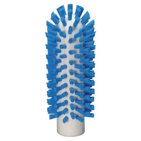 2" W Tube and Pipe Brush, Stiff, Not Applicable L Handle, 5 1/4 in L Brush, Blue