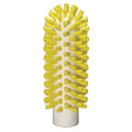 2" W Tube and Pipe Brush, Stiff, Not Applicable L Handle, 5 1/4 in L Brush, Yellow