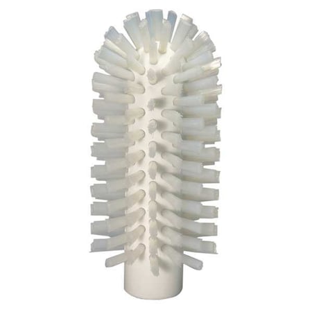2 3/8 in W Tube and Pipe Brush, Stiff, Not Applicable L Handle, 5 1/2 in L Brush, White