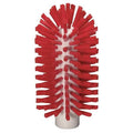 3" W Tube and Pipe Brush, Medium, Not Applicable L Handle, 5 1/2 in L Brush, Red, 6 in L Overall