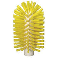 3-1/2" W Tube and Pipe Brush, Medium, Not Applicable L Handle, 5 3/4 in L Brush, Yellow