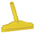 VIKAN Yellow 10" Polypropylene Bench Squeegee, Width: 9.84"