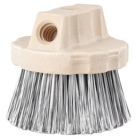 4-1/4""L Black/White Brush Head