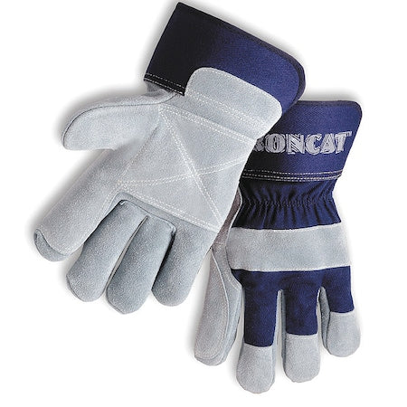 Heavy Split Gloves, Leather, XL, PK12