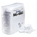 T-shirt Rags 25 lb. Cotton, White