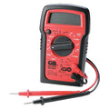 Digital Multimeter,4 Func.,14 Range, 600 V Max DC, 0 V Max AC, 2,000 Instrument Counts, LCD