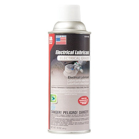 Electrical Lubricant Degreaser, 10 Oz Aerosol Can, Liquid, White