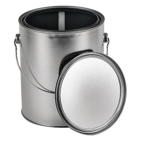 Paint Can,Handle,and Lid-Lined,1 gal.