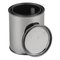 Paint Can and Lid,Lined,1 pt.