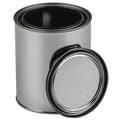 Paint Can and Lid,Lined,1 qt.