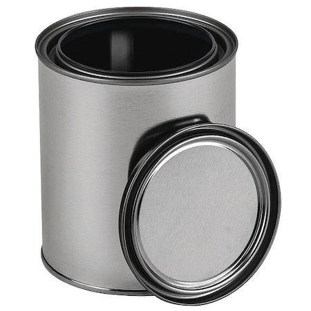 Paint Can and Lid,Lined,1 qt.