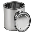 Paint Can and Lid,Unlined. 1/2 gal.