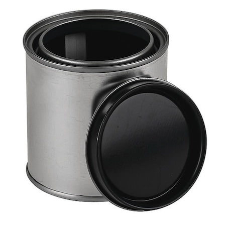 Paint Can and Lid, Lined, 1/2 pt.