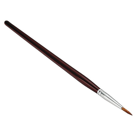 #3 Artist Soft, Red Sable Bristle, Paint Brush, Wood Handle