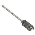 Tube and Pipe Brush, 3 1/4 in L Handle, 1 in L Brush, Silver, Polypropylene, 6 1/2 in L Overall