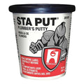 Plumber's Putty, 14 oz Container Size, Tub, Sta Put Ultra, Beige