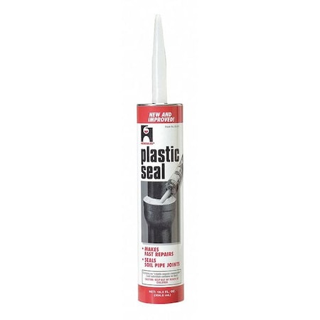 Polyurethane Sealant, 10 oz, Cartridge, Gray, Polyurethane Base, Plastic Seal