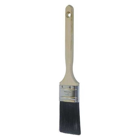 2" Flat Sash Soft, Nylon/Polystyrene Bristle, Paint Brush, Wood Handle