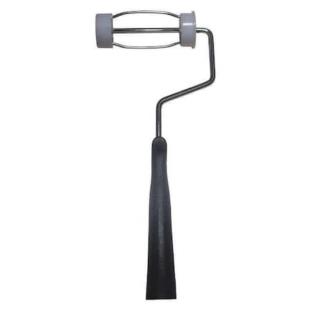 Paint Roller Frame, Plastic Handle, 4" Rollers