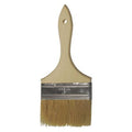4" Flat Sash Soft, Natural Bristle Bristle, Paint Brush, Wood Handle