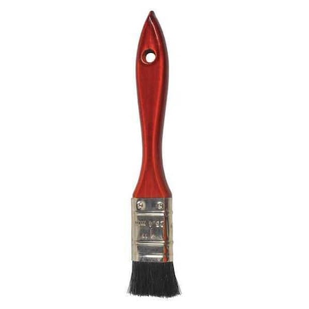 1" Flat Sash Firm, Nylon Bristle, Paint Brush, Wood Handle
