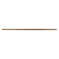 60" Handle, 1 1/8 in Dia, Tan, Wood