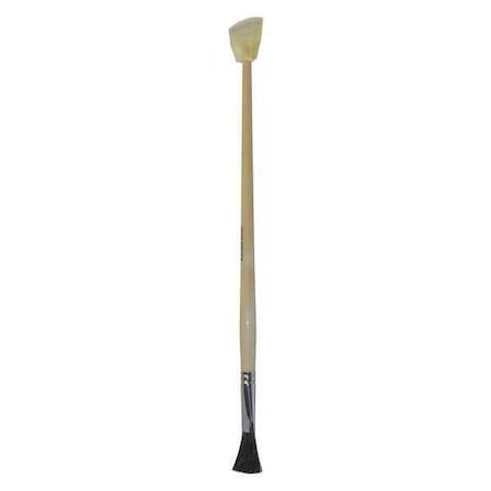 5/8" Flat Sash Soft, Synthetic Bristle, Paint Brush, Wood Handle