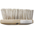 2 1/2 in W Car Wash Brush, Not Applicable L Handle, 10 in L Brush, White, Plastic