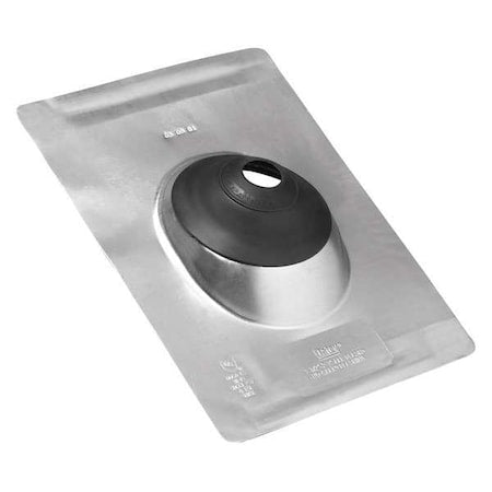 Roof Vent Flashing, 1-1/2in. to 3in., Features: No-Calk