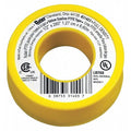 Pipe Thread Sealant Tape, 1/2in W, 260in L