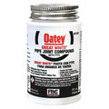 Pipe Thread Sealant 4 fl oz, Brush-Top Can, Great White Pipe Joint Compound, White, Liquid