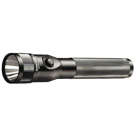 Black Rechargeable LED Industrial Flashlight, NiMH 3.6V, 425lm