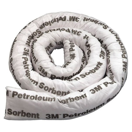Absorbent Boom, Petrleum, 8 ft. L, PK6