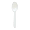 Disposable Spoon, White, Medium Weight, PK3000