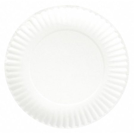 Paper, Plate, Round, 6", White, PK1000