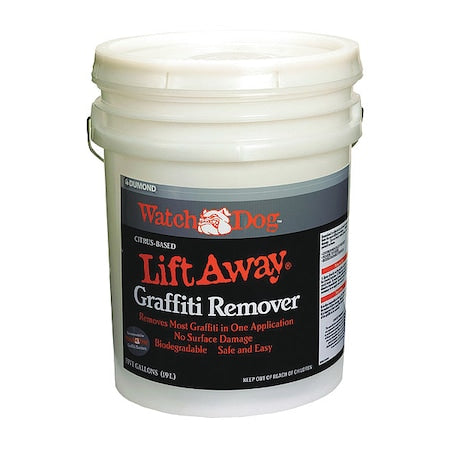 Watch Dog Lift Away Soy-Based Smooth Surface Graffiti Remover, 5 Gallon