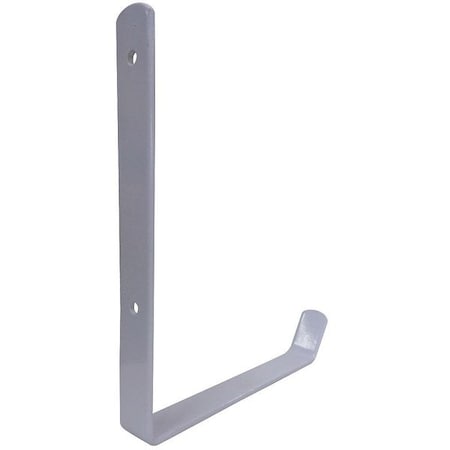 Hook, Steel, 9 in H, White, 50 lb Load Limit