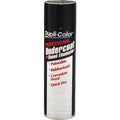 Spray Paint, Black, Rubberized, Solvent, 17 oz