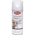 Spray Paint, Clear, Gloss, Solvent, 11 oz