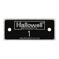 Number Plate, Numbers 1 to 10, Aluminum