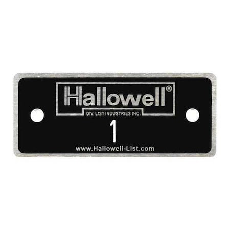 Number Plate, Numbers 1 to 10, Aluminum