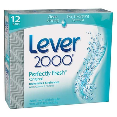 Body Soap, Fresh, White, 4 oz, None, Wrapped