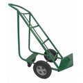 Tilt Back Hand Truck, Rubber Wheel