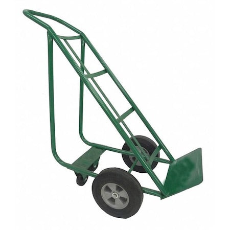 Tilt Back Hand Truck, Rubber Wheel