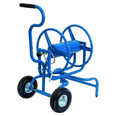 Garden Hose Reel, Cart, 10 in, Steel