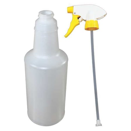 32 oz. Clear Trigger Spray Bottle, Screw Closure Size: 7/100 mm